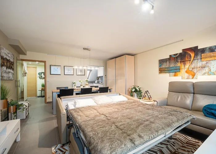 Penthouse With Spacious Terrace & Sea View 公寓